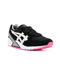 Мужские черные замшевые низкие кеды от Asics