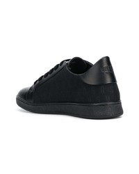 Женские черные замшевые низкие кеды от Versus