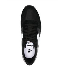 Мужские черные замшевые низкие кеды от Diadora