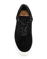 Мужские черные замшевые низкие кеды от Eytys