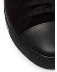 Мужские черные замшевые низкие кеды от Axel Arigato