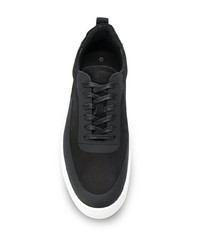 Мужские черные замшевые низкие кеды от Filling Pieces