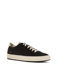 Мужские черные замшевые низкие кеды от Common Projects