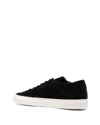 Мужские черные замшевые низкие кеды от Common Projects