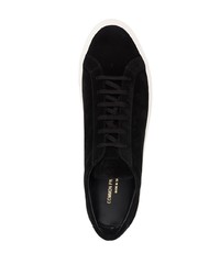 Мужские черные замшевые низкие кеды от Common Projects