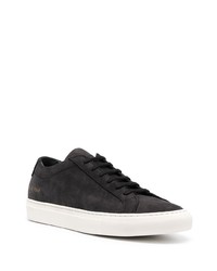 Мужские черные замшевые низкие кеды от Common Projects