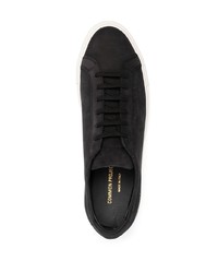 Мужские черные замшевые низкие кеды от Common Projects