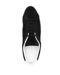 Мужские черные замшевые низкие кеды от Common Projects