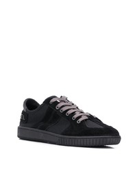 Мужские черные замшевые низкие кеды от Diesel