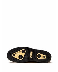 Мужские черные замшевые низкие кеды от Puma