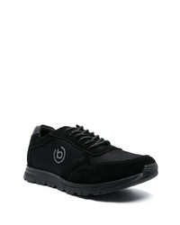 Мужские черные замшевые низкие кеды от Bugatti