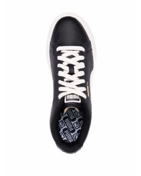 Мужские черные замшевые низкие кеды от Puma