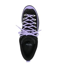 Мужские черные замшевые низкие кеды от Diemme