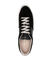 Мужские черные замшевые низкие кеды от Common Projects