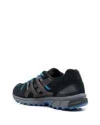 Мужские черные замшевые низкие кеды от Asics