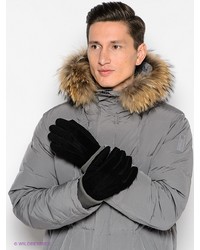 Мужские черные замшевые перчатки от Modo