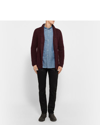 Мужские черные замшевые повседневные ботинки от Officine Creative