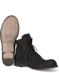 Мужские черные замшевые повседневные ботинки от Officine Creative