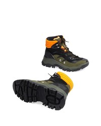 Мужские черные замшевые повседневные ботинки от Gucci