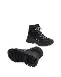 Мужские черные замшевые повседневные ботинки от Gucci