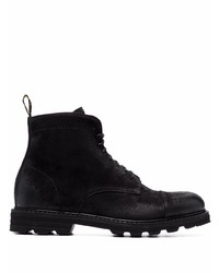 Мужские черные замшевые повседневные ботинки от Doucal's