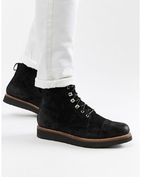 Мужские черные замшевые повседневные ботинки от Grenson
