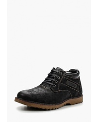 Мужские черные замшевые повседневные ботинки от Instreet