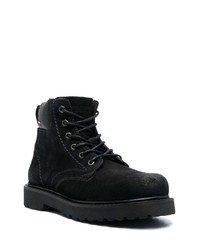 Мужские черные замшевые повседневные ботинки от Tommy Jeans