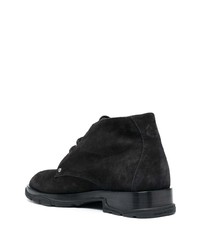 Мужские черные замшевые повседневные ботинки от Alexander McQueen