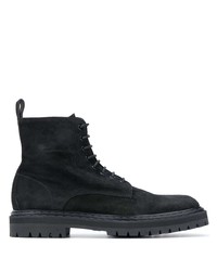 Мужские черные замшевые повседневные ботинки от Officine Creative