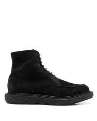 Мужские черные замшевые повседневные ботинки от Officine Creative