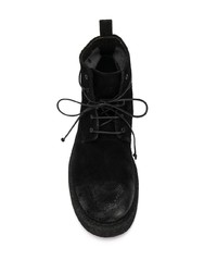 Мужские черные замшевые повседневные ботинки от Marsèll