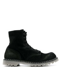 Мужские черные замшевые повседневные ботинки от Premiata