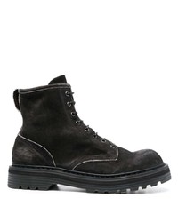 Мужские черные замшевые повседневные ботинки от Premiata