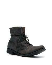 Мужские черные замшевые повседневные ботинки от Poème Bohémien