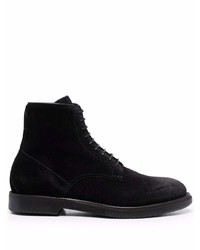 Мужские черные замшевые повседневные ботинки от Silvano Sassetti