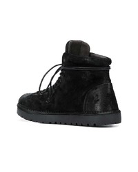 Мужские черные замшевые повседневные ботинки от Marsèll