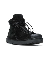 Мужские черные замшевые повседневные ботинки от Marsèll