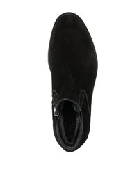 Мужские черные замшевые повседневные ботинки от Baldinini