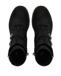 Мужские черные замшевые повседневные ботинки от Giuseppe Zanotti