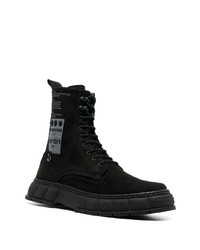 Мужские черные замшевые повседневные ботинки от Viron