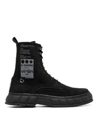 Мужские черные замшевые повседневные ботинки от Viron