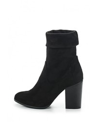 Черные замшевые полусапоги от Bullboxer