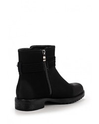 Черные замшевые полусапоги от Clowse