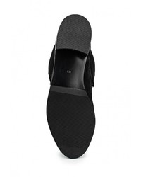 Черные замшевые полусапоги от Gold Key