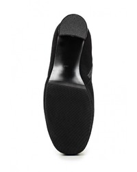 Черные замшевые полусапоги от Grand Style