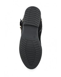 Черные замшевые полусапоги от Instreet