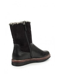 Черные замшевые полусапоги от Kylie