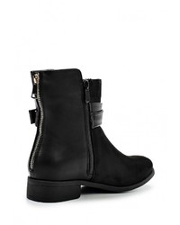 Черные замшевые полусапоги от Mada-Emme