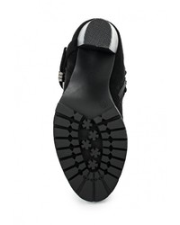 Черные замшевые полусапоги от Malien